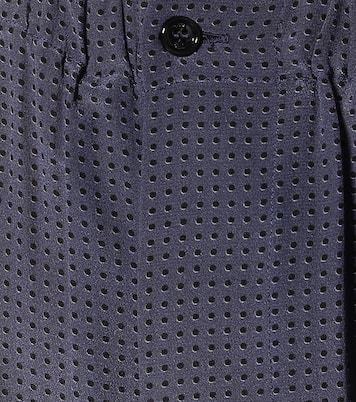 Pantalon de pyjama en soie à pois | Fendi