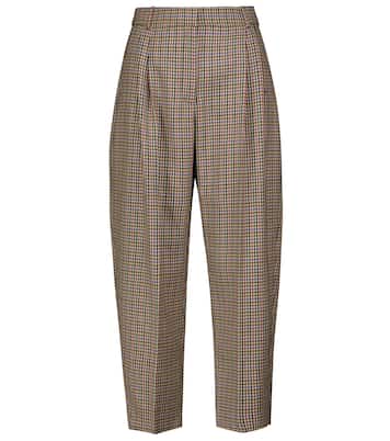 Cavalry houndstooth wool pants | Stella McCartney