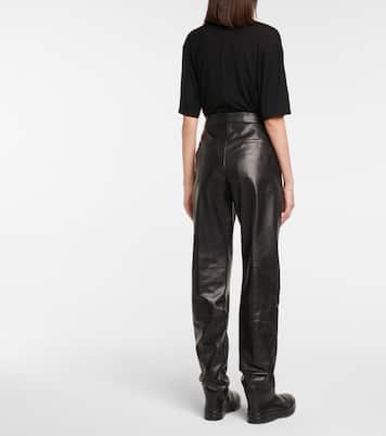 Hose Becker aus Leder | The Row