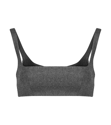 Kerrigan square-neck wool bra | Emilia Wickstead