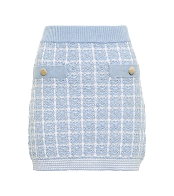Minifalda Callington de tweed de Lurex® | LoveShackFancy