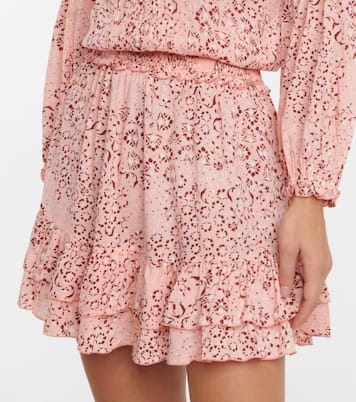 Vestido corto Ilona floral | Poupette St Barth