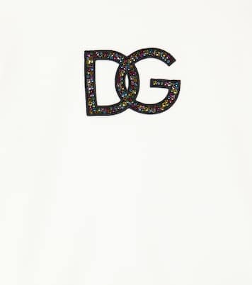 Sudadera de algodón adornada | Dolce&Gabbana Kids
