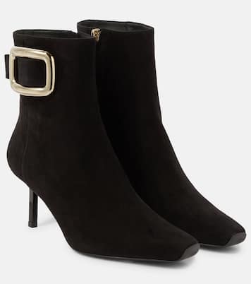 Viv' Choc 65 suede ankle boots | Roger Vivier