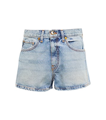 Short Charlotte à taille haute en jean | Khaite