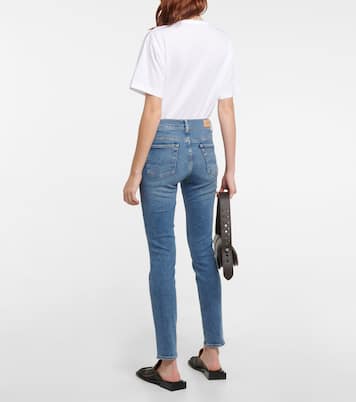 Roxanne mid-rise skinny jeans | 7 For All Mankind