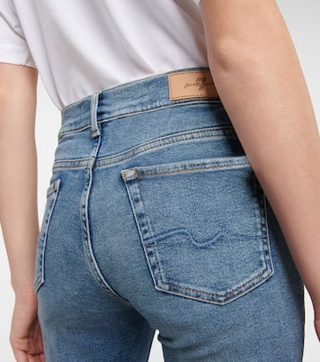 Roxanne mid-rise skinny jeans | 7 For All Mankind
