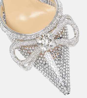 Double Bow embellished PVC pumps | Mach & Mach