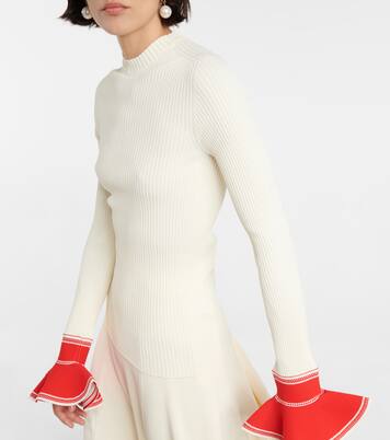 Top aus Rippstrick | Jil Sander
