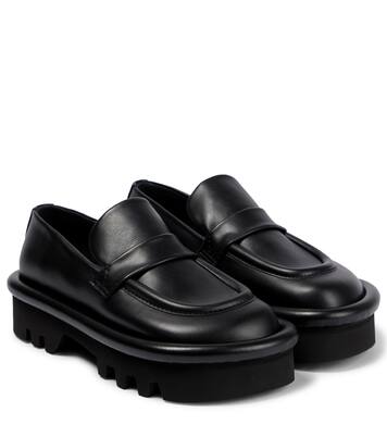 Bumper leather platform loafers | JW Anderson