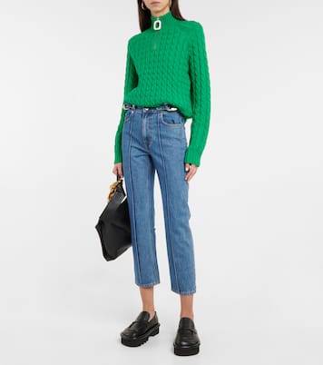 Bumper leather platform loafers | JW Anderson
