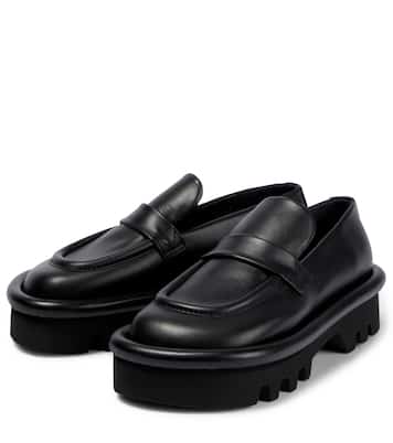 Bumper leather platform loafers | JW Anderson