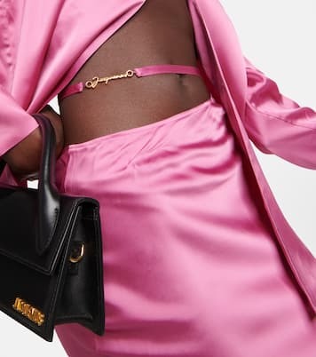 Falda midi La jupe Notte | Jacquemus