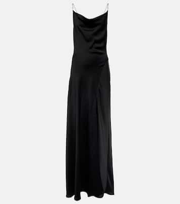 Finley embellished satin maxi dress | Simkhai