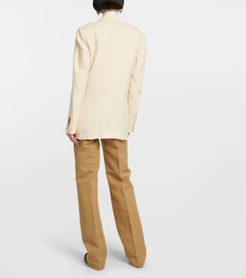 Blazer doppiopetto Aurora in lino e lana | Loro Piana