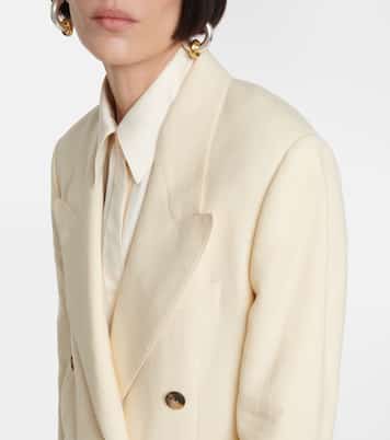 Blazer doppiopetto Aurora in lino e lana | Loro Piana
