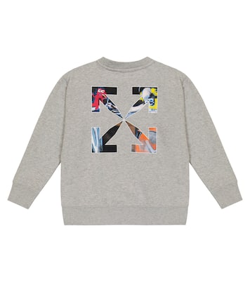 Sudadera de algodón con logo | Off-White Kids