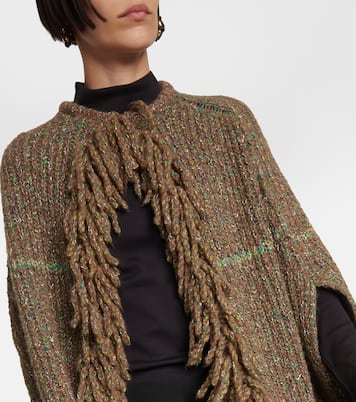 Poncho con frange | Stella McCartney