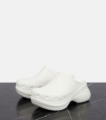 x Crocs platform slides | Balenciaga