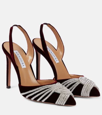 Salones destalonados Gatsby 105 | Aquazzura