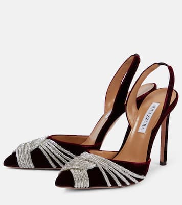 Salones destalonados Gatsby 105 | Aquazzura