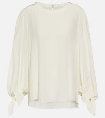 Blusa in crêpe de chine | Chloé