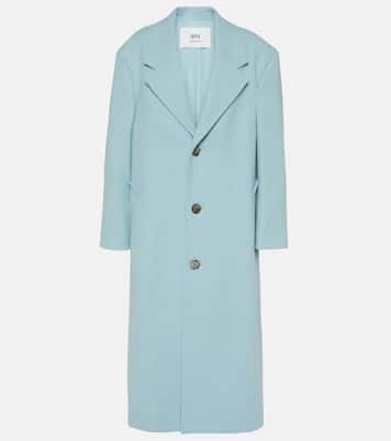 Cappotto monopetto in gabardine | Ami Paris