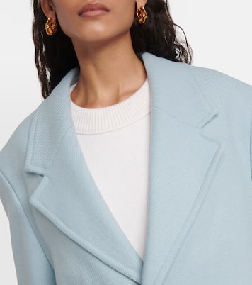 Cappotto monopetto in gabardine | Ami Paris