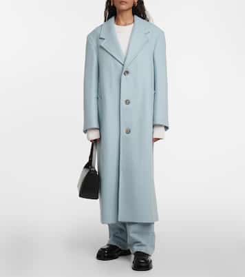 Cappotto monopetto in gabardine | Ami Paris