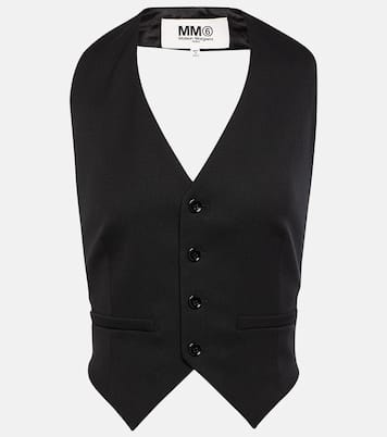 Gilet in misto lana | MM6 Maison Margiela