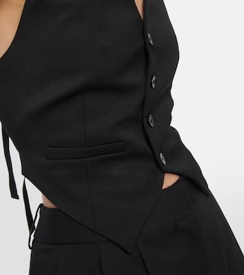 Gilet in misto lana | MM6 Maison Margiela