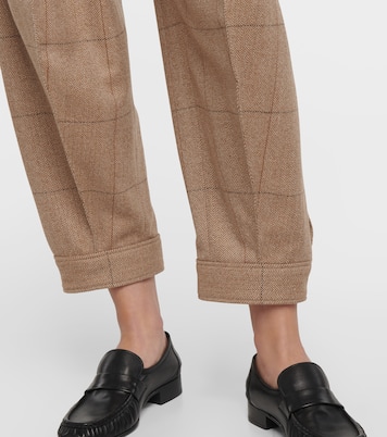 High-Rise-Hose Aniston aus Kaschmir | Loro Piana