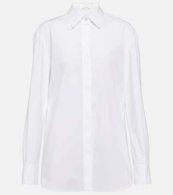 Camisa Derica de popelín de algodón | The Row