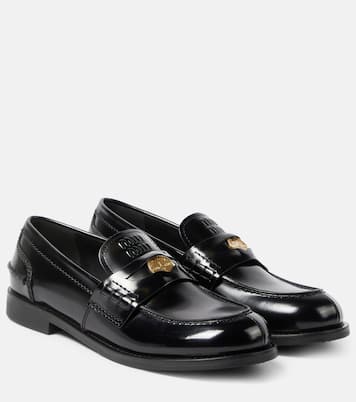 Leather loafers | Miu Miu