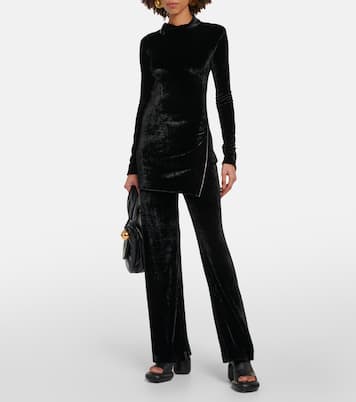 天鹅绒上衣 | Jil Sander