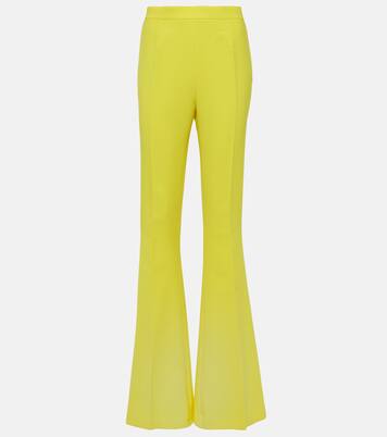 Halluana high-rise flared pants | Safiyaa