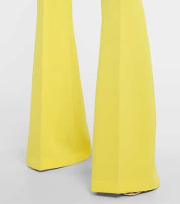 Halluana high-rise flared pants | Safiyaa