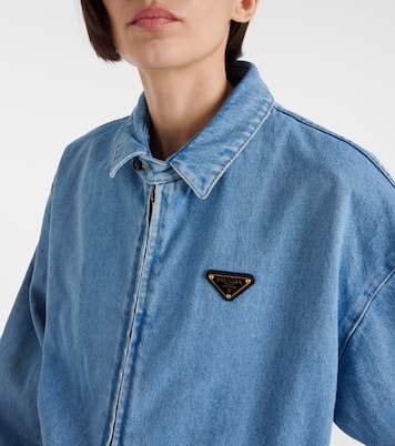 Veste oversize en jean | Prada