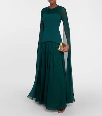 Gloria crêpe gown | Safiyaa