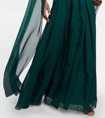 Gloria crêpe gown | Safiyaa