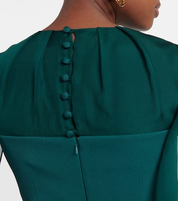 Gloria crêpe gown | Safiyaa
