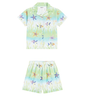 Bebé - set de camisa Eyou y shorts Solar | Molo