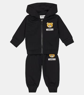 Baby Set aus Kapuzenjacke und Jogginghose | Moschino Kids
