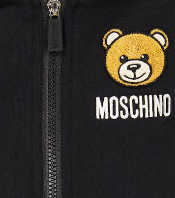 Baby Set aus Kapuzenjacke und Jogginghose | Moschino Kids
