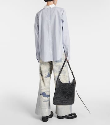 Striped cotton shirt | Acne Studios