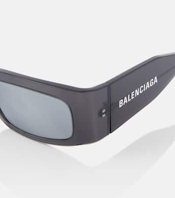 Gafas de sol rectangulares con logo | Balenciaga