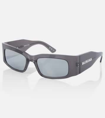 Gafas de sol rectangulares con logo | Balenciaga