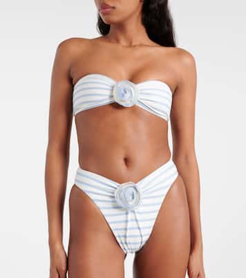 Top de bikini bandeau Rose | Same