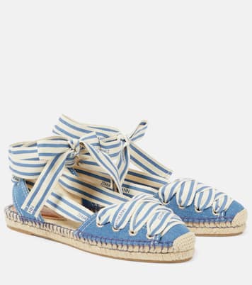 Alpargatas Sol de denim | Zimmermann