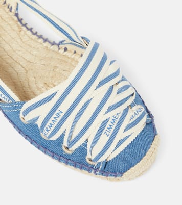 Alpargatas Sol de denim | Zimmermann